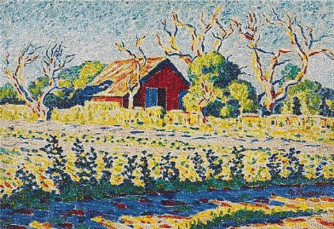 Old Barn At Sheepshead Bay - X Squared Cross Stitch