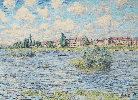 La Seine à Lavacourt - X Squared Cross Stitch