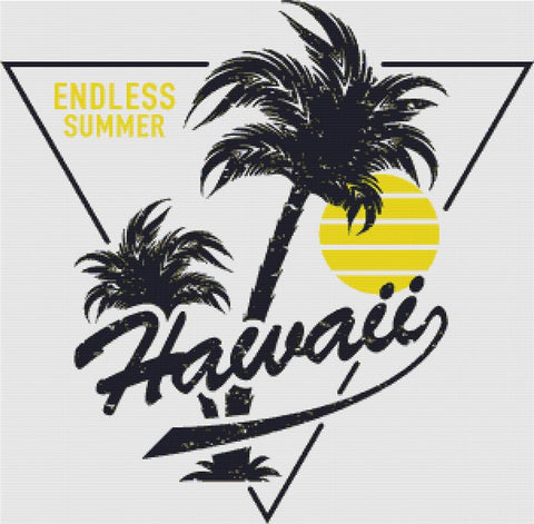 Hawaii - X Squared Cross Stitch