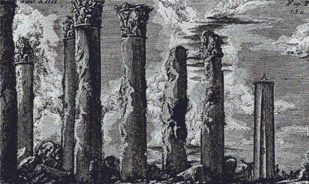 The Roman Antiquities - X Squared Cross Stitch