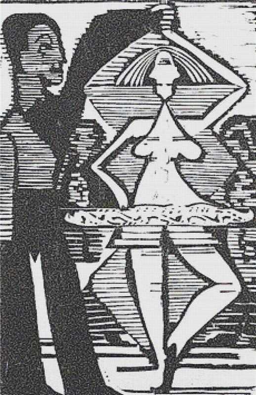 Rotating Dancer - X Squared Cross Stitch