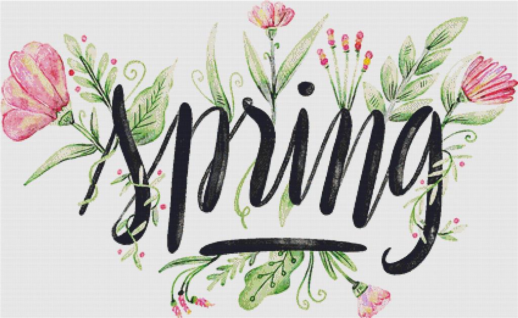 Spring - X Squared Cross Stitch