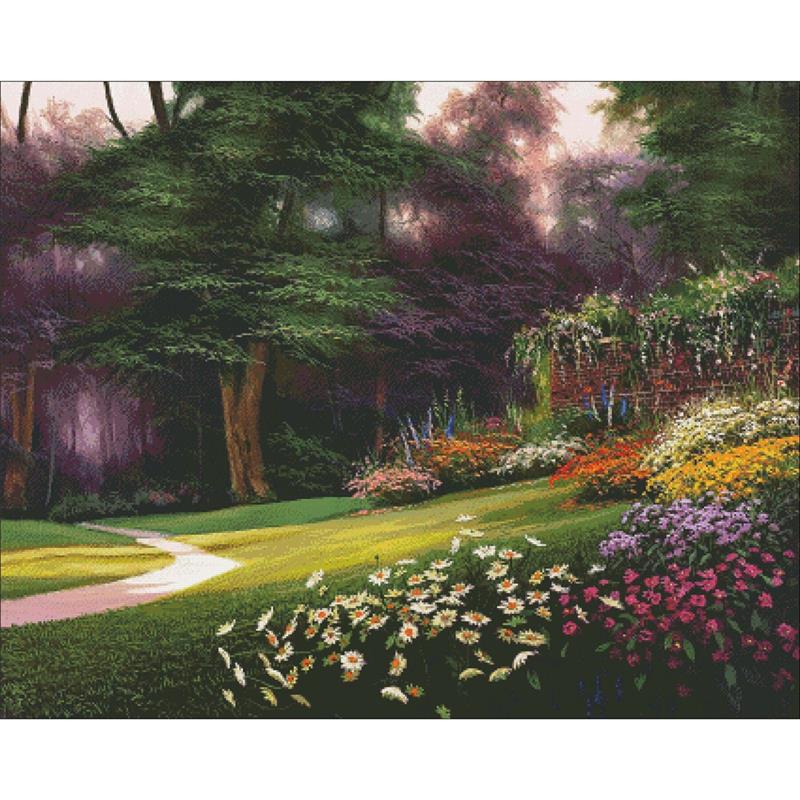 Formal Spring Garden - Charting Creations