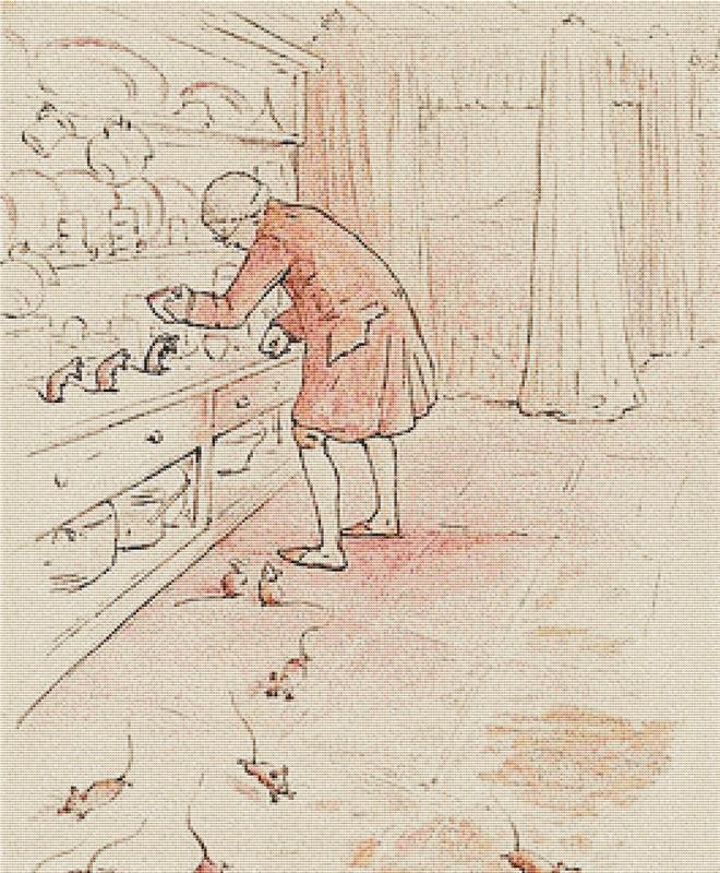 The Mice Escape - X Squared Cross Stitch