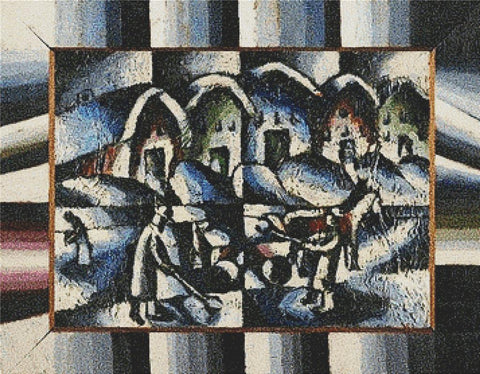 Snow Shovellers - X Squared Cross Stitch