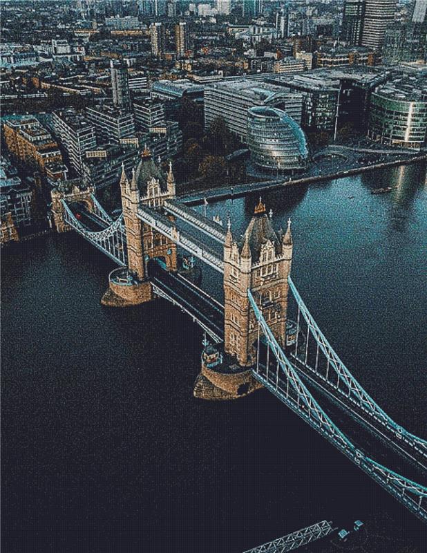 Arched Bridge - X Squared Cross Stitch