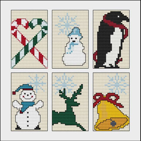 Christmas Gift Tags - Cross Stitch Wonders