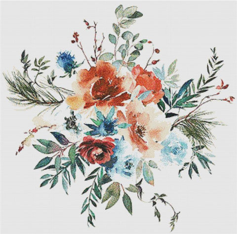 Garden Bouquet - X Squared Cross Stitch