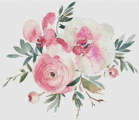 Buttercup Bouquet - X Squared Cross Stitch