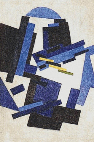 Abstract Composition - X Squared Cross Stitch