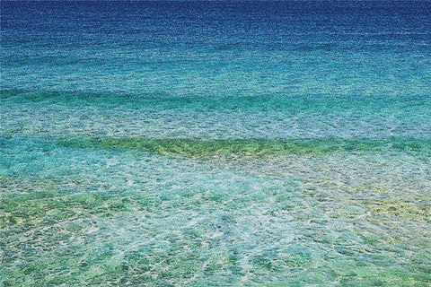 Aqua Sea - X Squared Cross Stitch