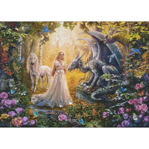 Dragon Monument And Princess - Charting Creations