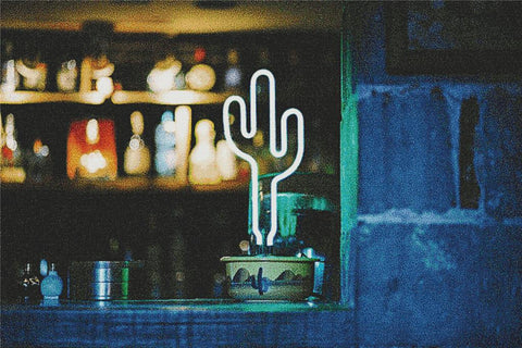 Neon Light - X Squared Cross Stitch