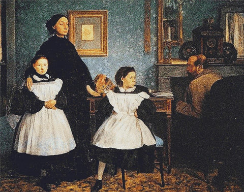 The Bellelli Family - X Squared Cross Stitch