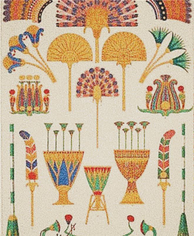 Egyptian No. 2 - X Squared Cross Stitch