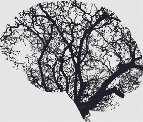 Branches Of The Brain - X Squared Cross Stitch