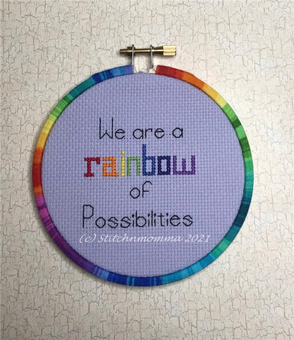 Magnificent Minis: Rainbow of Possibilities - Stitchnmomma