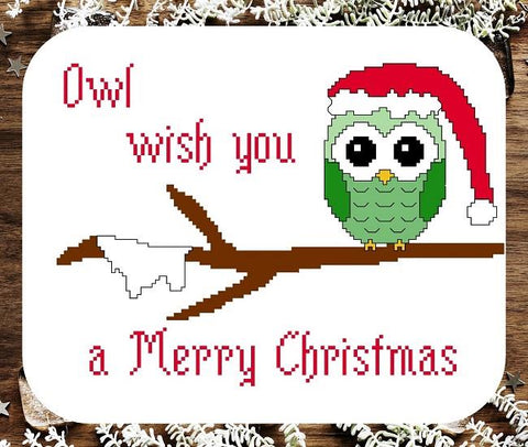 Christmas Owl - Iris Originals