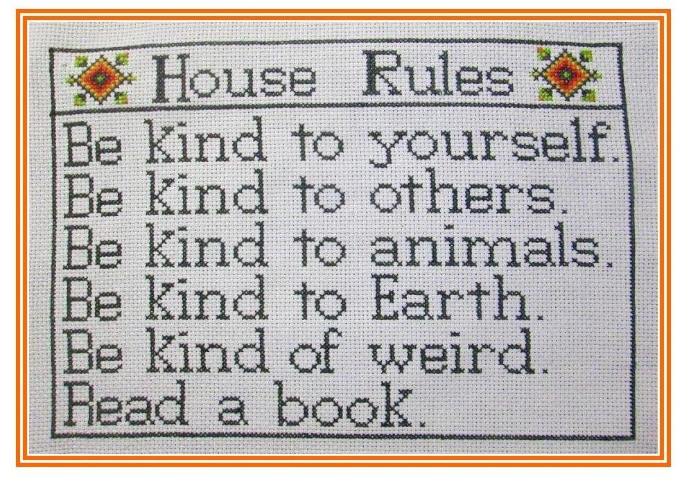 House Rules - Stitcherhood