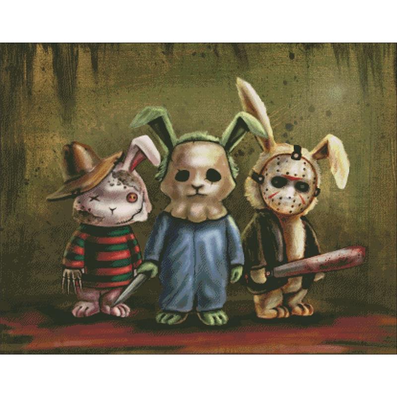 Horror Bunnies - Charting Creations
