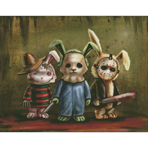 Horror Bunnies - Charting Creations