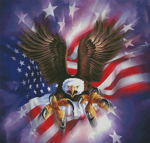 Eagle Burst - Artecy Cross Stitch