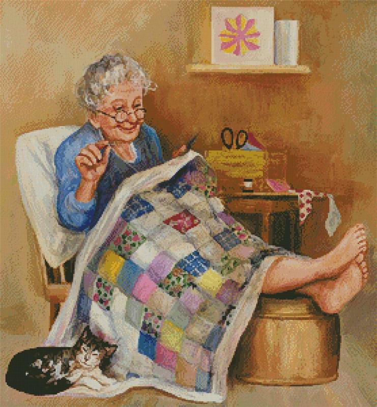 Quilting Time - Artecy Cross Stitch