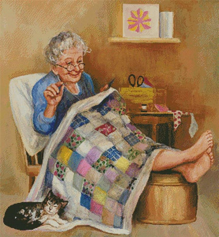 Quilting Time - Artecy Cross Stitch