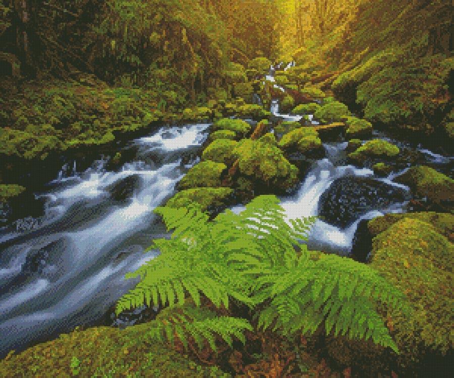 Gorton Creek Fern - Artecy Cross Stitch