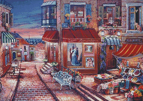 Galerie Romantique (Crop) - Artecy Cross Stitch