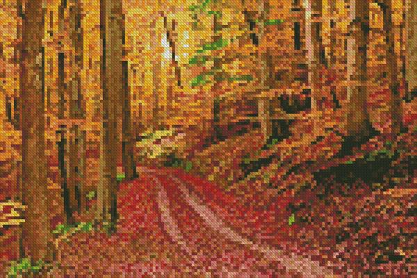 Mini Autumn Path - Artecy Cross Stitch