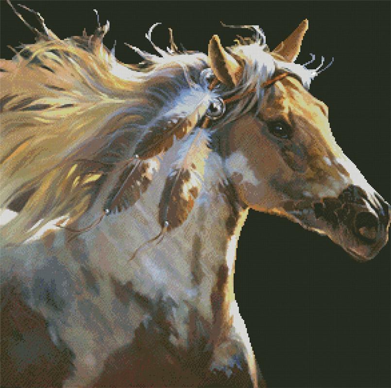 Spirit Horse (No Background) - Artecy Cross Stitch