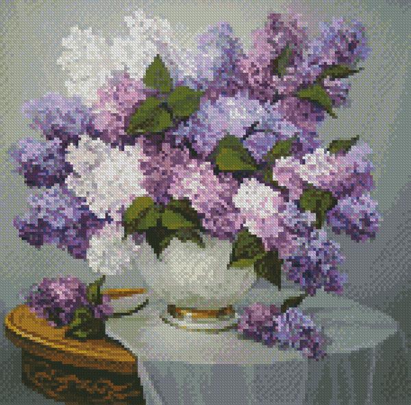Mini Lilac Romance - Artecy Cross Stitch