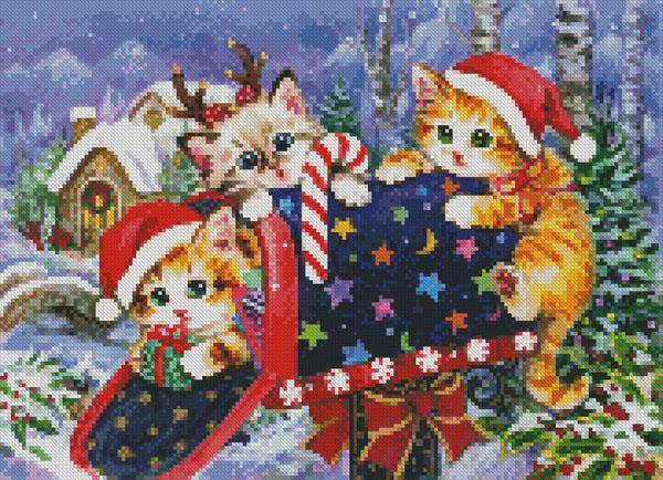 Mini Christmas Mailbox - Artecy Cross Stitch