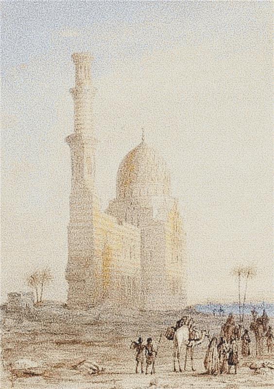 Tomb Near Cairo - X Squared Cross Stitch