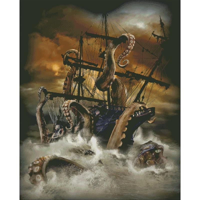 The Kraken - Charting Creations