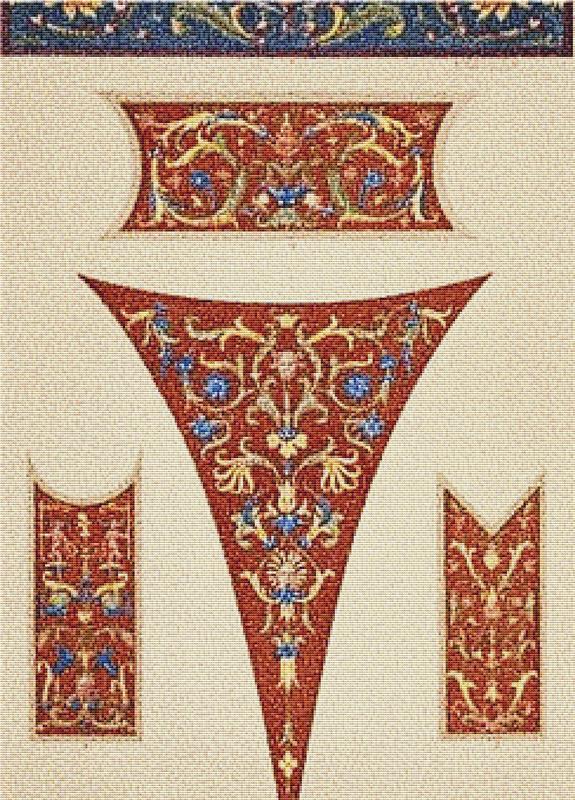 Italian Ornament No. 4 - X Squared Cross Stitch