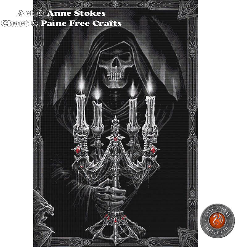 Candelabra By Anne Stokes - Paine Free Crafts