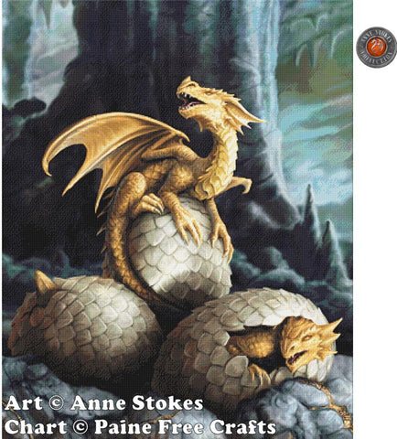 Golden Treasures By Anne Stokes - Paine Free Crafts