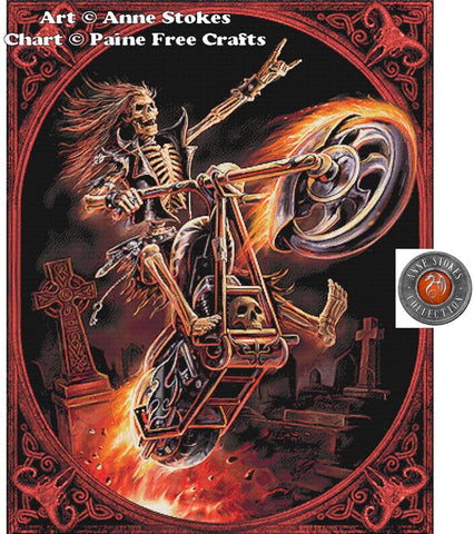Hell Rider By Anne Stokes - Paine Free Crafts