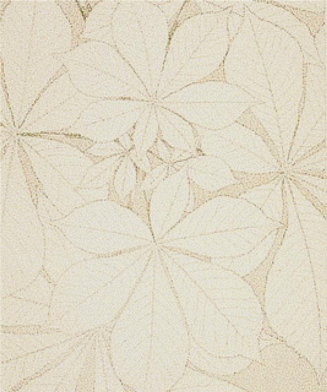 Leaves And Flowers From Nature Ornament No. 1 - X Squared Cross Stitch