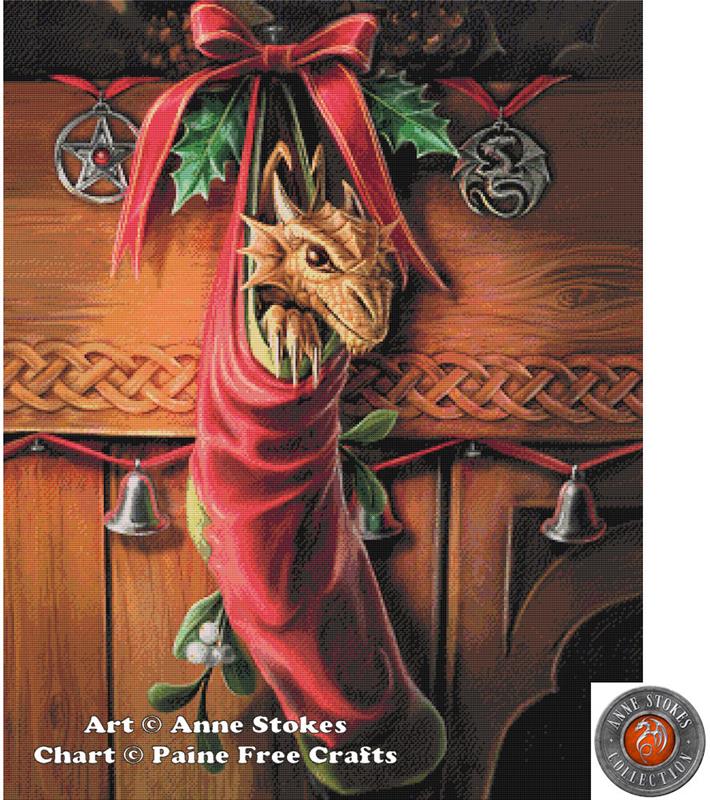 Magical Arrival By Anne Stokes - Paine Free Crafts