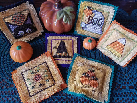 Lil Stitches: October Cross Stitch Smalls - CM Designs