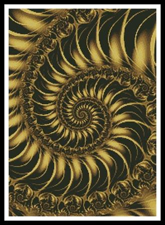 Fractal Spiral 2 - Artecy Cross Stitch