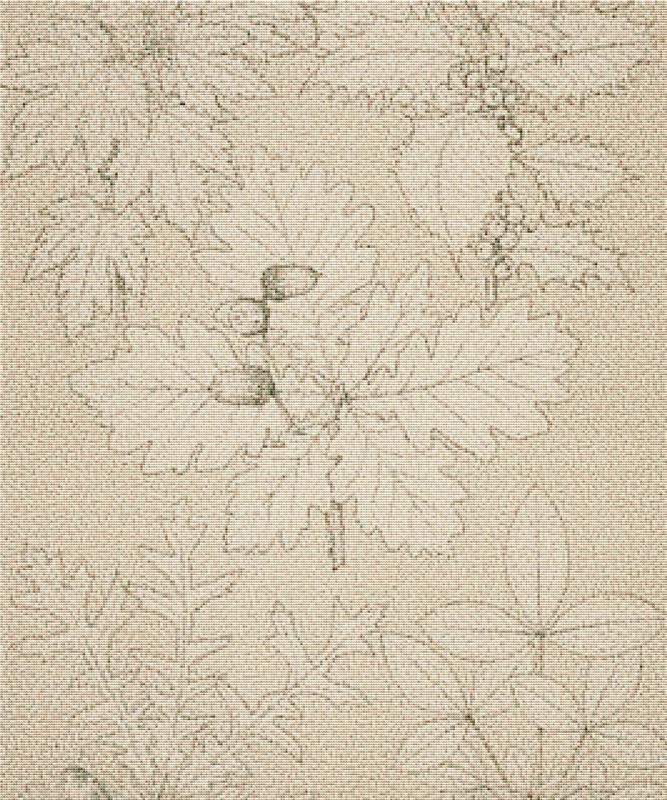 Leaves And Flowers From Nature Ornament No. 5 - X Squared Cross Stitch