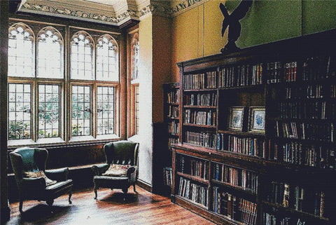 Library - X Squared Cross Stitch