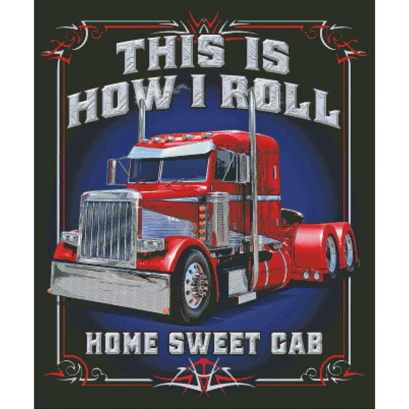 Semi Truck - Charting Creations