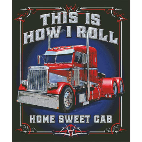 Semi Truck - Charting Creations