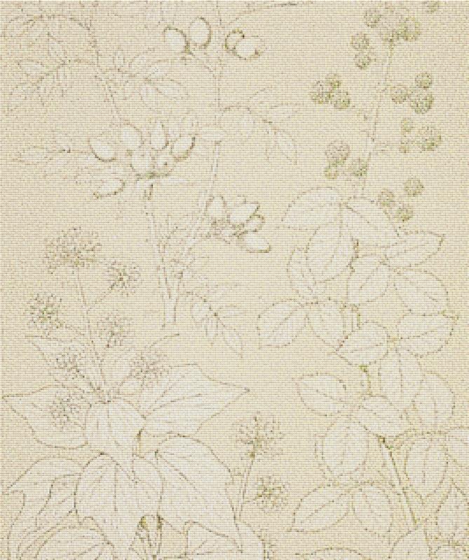 Leaves And Flowers From Nature Ornament No. 6 - X Squared Cross Stitch