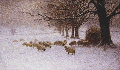 Sheep In A Snowstorm - X Squared Cross Stitch